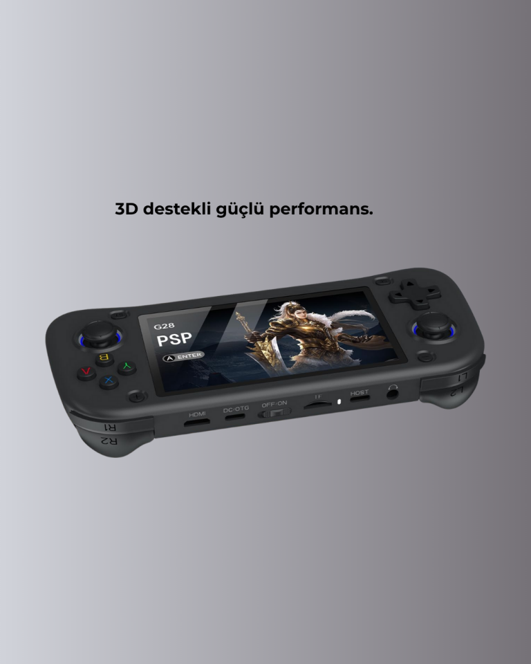 10000 Hazır Yüklü Oyunlu 4.3 İnç IPS Ekranlı Oyun Konsolu