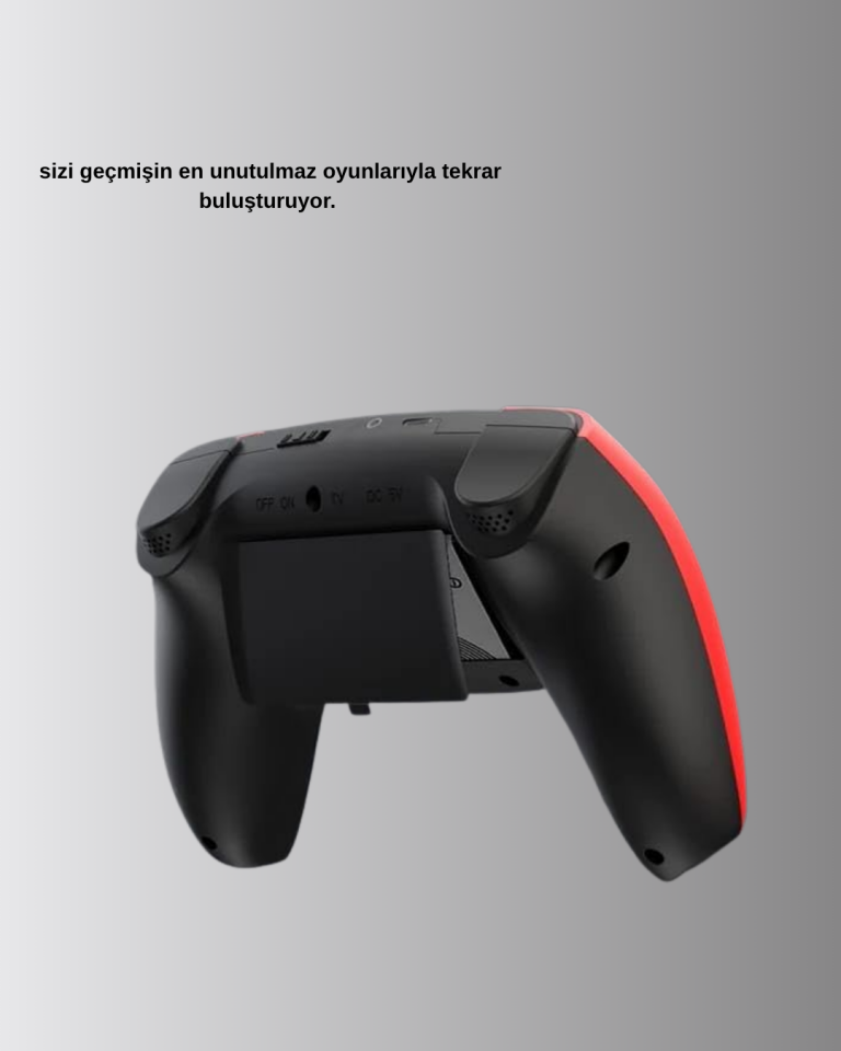 520 Oyunlu Retro Gamepad – Nostaljik Eğlenceyi Her Yere Taşı