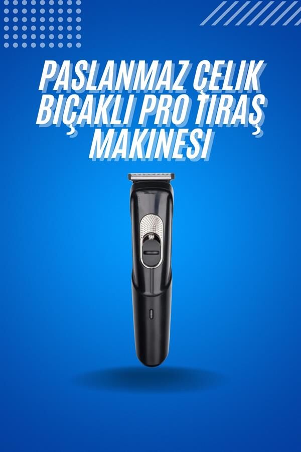 Ense Kesme Makinesi Şarjlı Saç Sakal Tıraş Makinesi Taşınabilir
