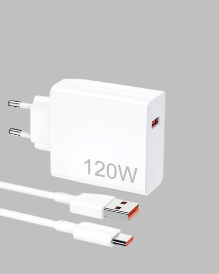 120 Watt Hızlı Şarj Adaptörü Samsung S20 S21 S22 S23 Uyumlu