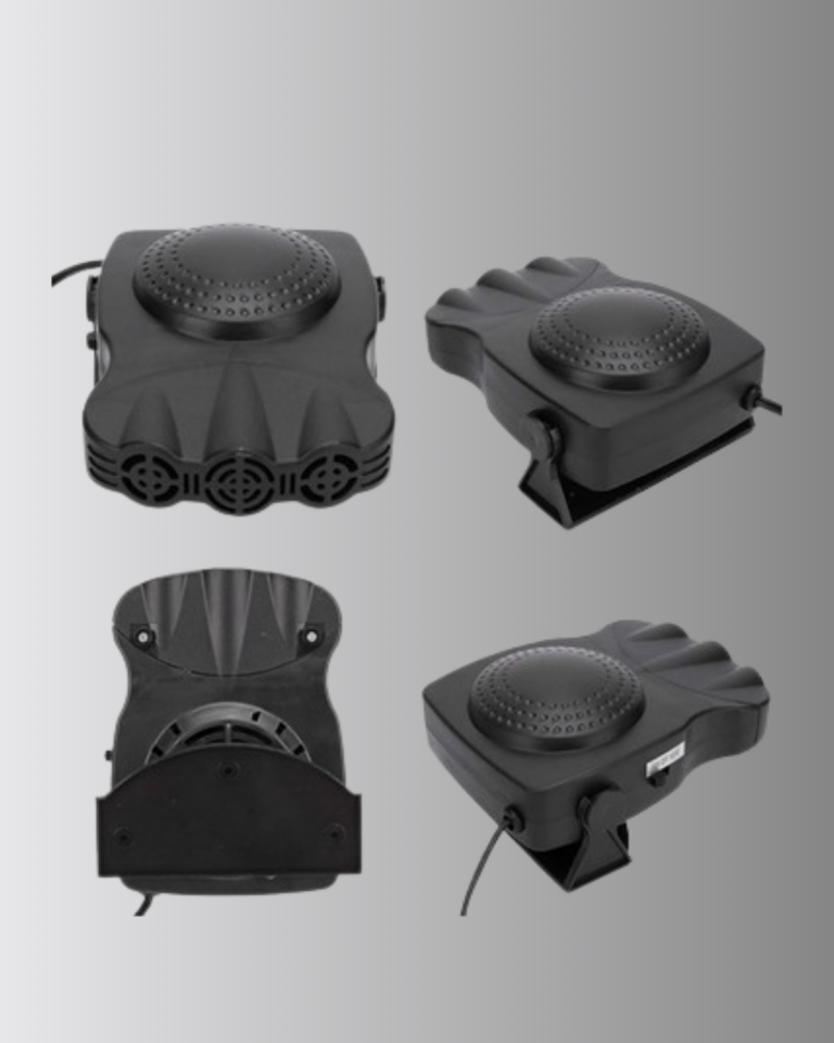 3’ü 1 Arada Araç İçi Isıtıcı ve Fan 150W Güçlü ve 360° Dönebilen Başlıklı