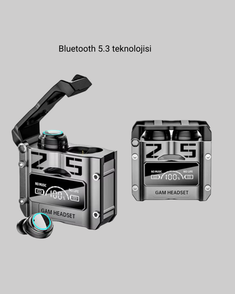 Bluetooth 5.3 Kablosuz Kulaklık – Ultra HD Ses Kalitesi, Gürültü Engelleme