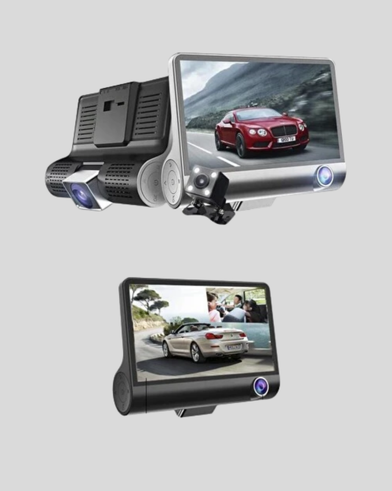 Araç DVR Kamerası 3’lü 170° Geniş Açılı Full HD ve Park Destekli