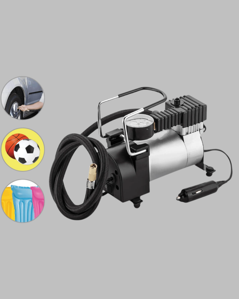 DC 12V Metal Hava Kompresörü Araç Lastik Şişirme 35L/Dk
