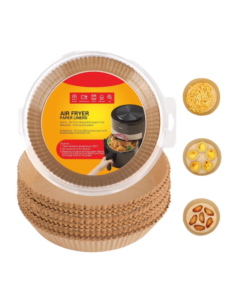 100 Parça Airfryer Kağıdı Tek Kullanımlık Temiz Pişirme Kağıdı