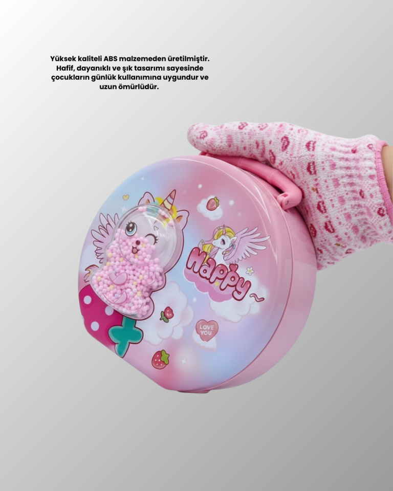 ŞİFRELİ KUMBARA PEMBE