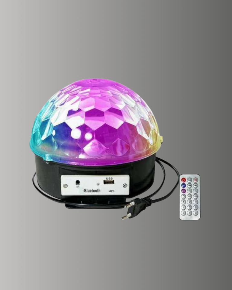 Taşınabilir Bluetooth Disko Topu Uzaktan Kumandalı Işık Efektleri