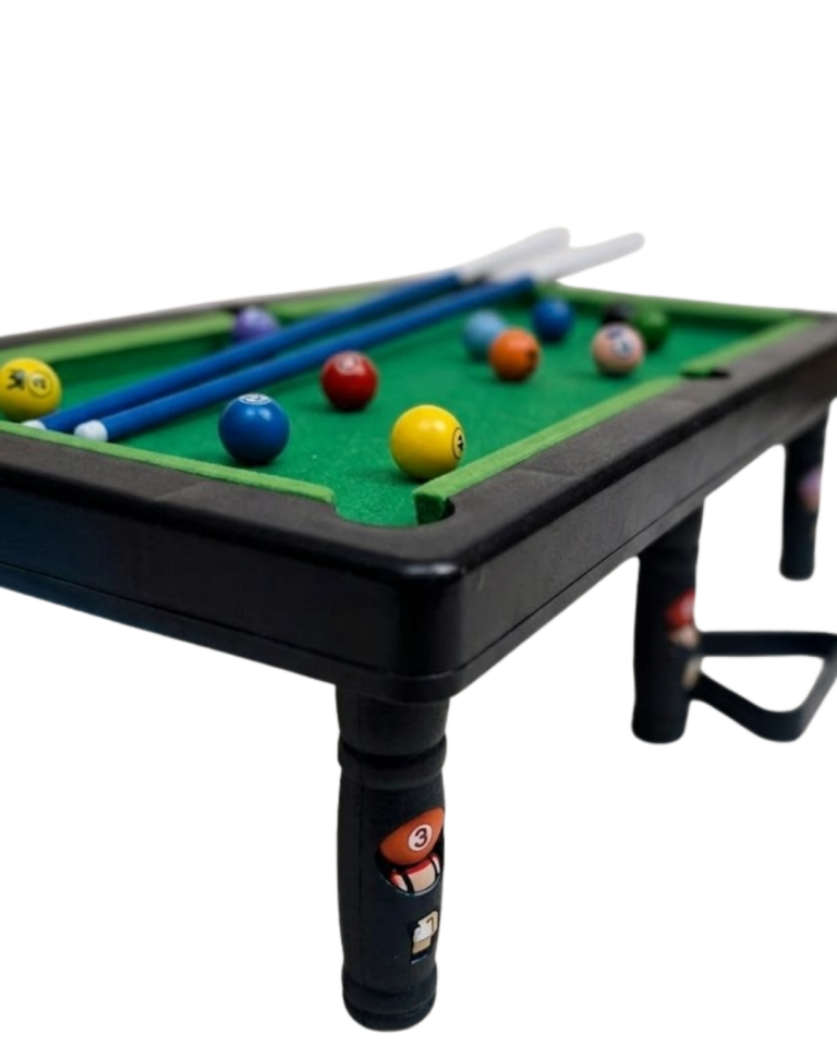 Oyuncak Bilardo Masası Seti Çocuklar İçin Eğlence ve Beceri Oyunu
