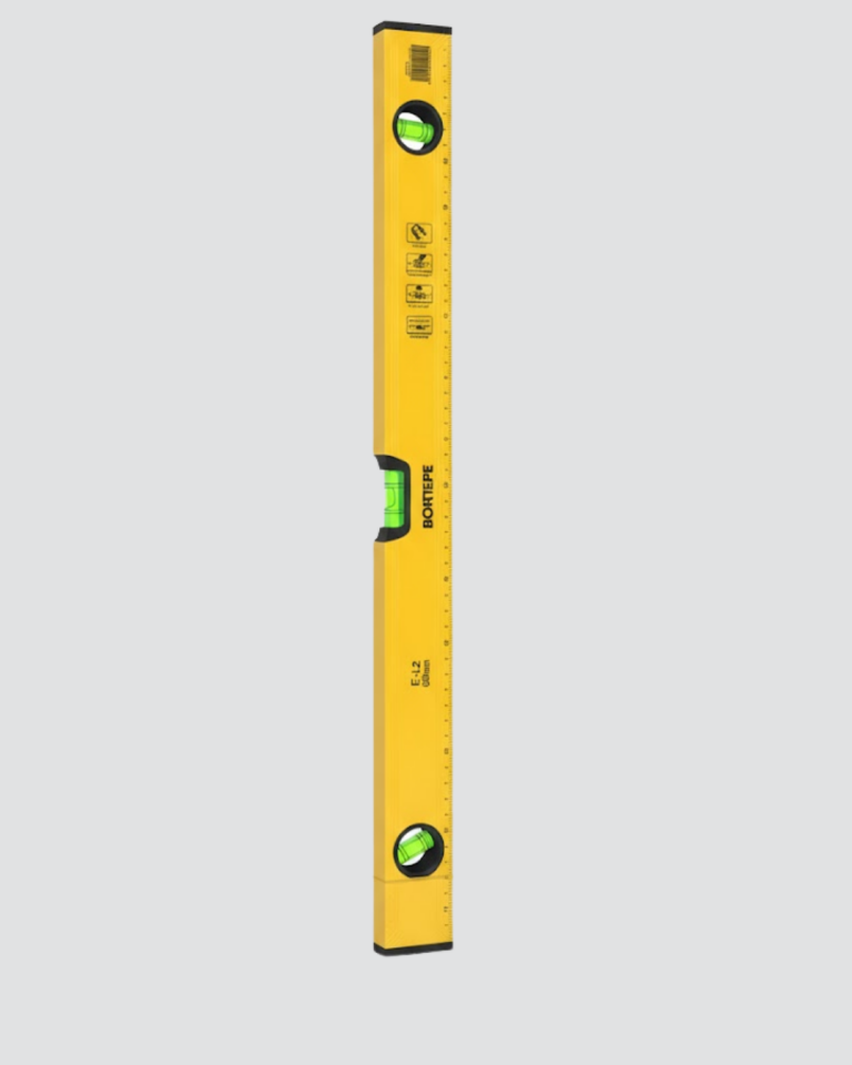 Hassas Ölçüm Sağlayan 600 mm Sarı Su Terazisi