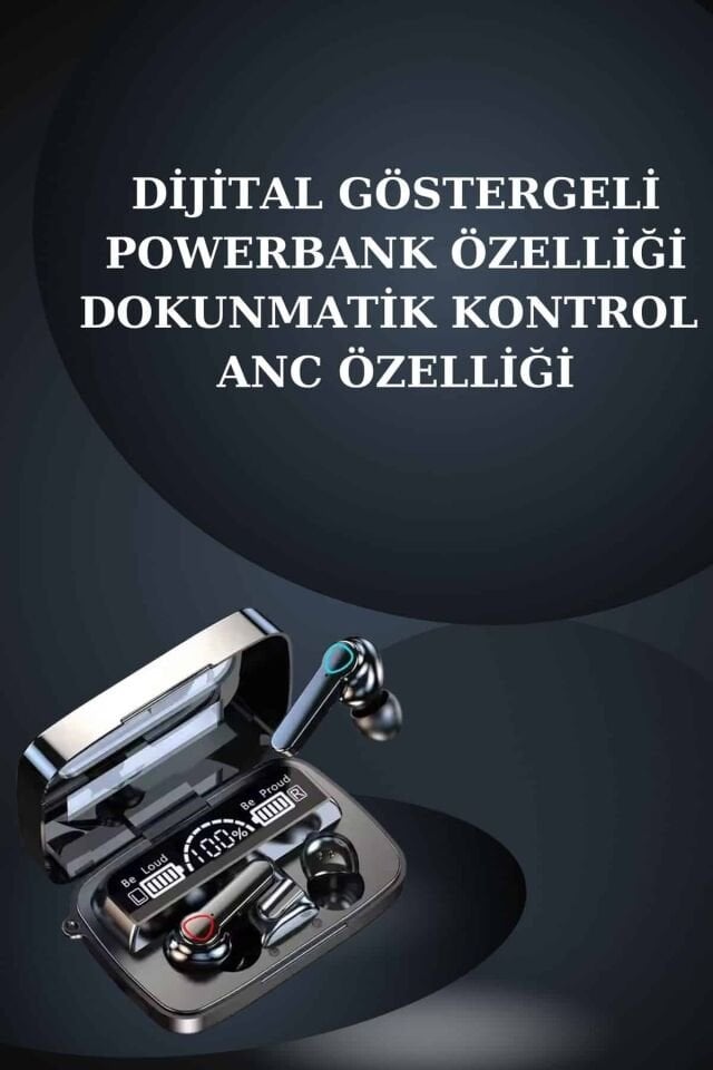 Kulak İçi Kablosuz Bluetooth Kulaklık ve NFC ve GPS Özellikli Akıllı Saat Alarm ve Titreşim