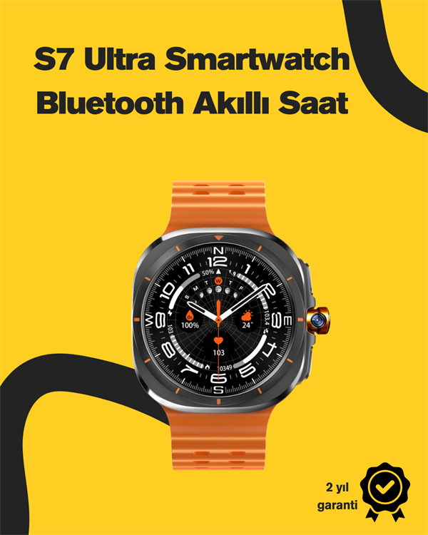 Bluetooth ve Sesli Görüşme Özellikli Akıllı Saat | 2'' Ekran | 400 mAh Batarya