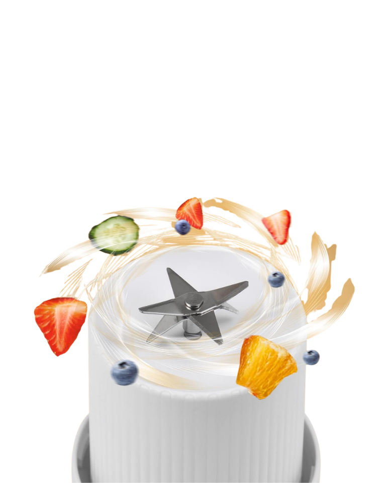 Şarjlı Taşınabilir Blender 380 ml USB Kablosuz Smoothie ve Meyve Karıştırıcı