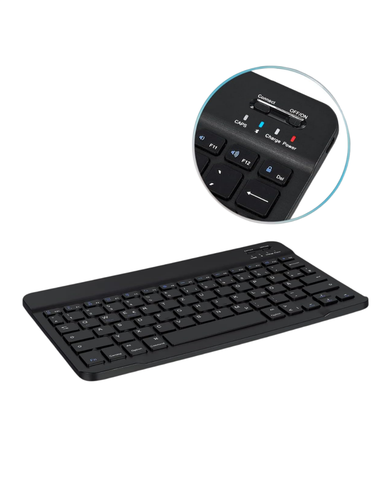Bluetooth Klavye Mouse Seti Taşınabilir Wireless Bilgisayar Aksesuarı