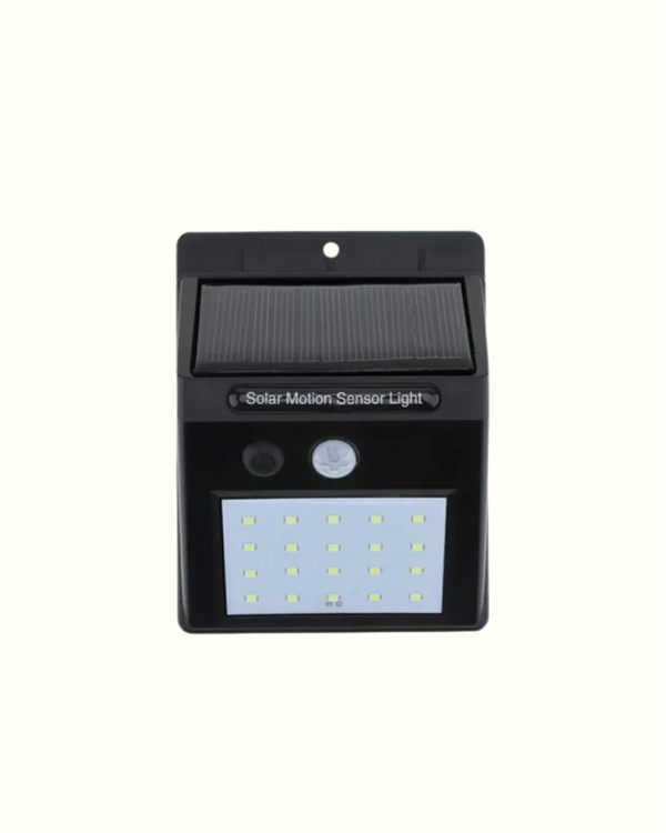 Su Geçirmez 20 LED Solar Aydınlatma | Dış Mekan için PIR Hareket Sensörü ile Akıllı Işık