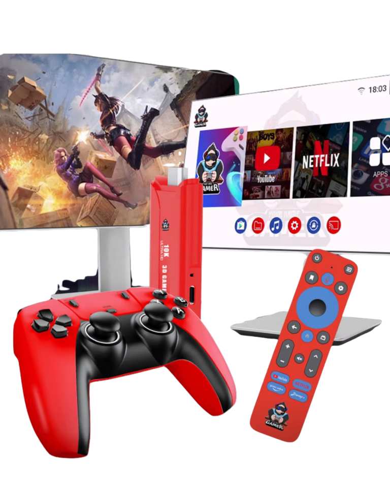 Android 10K HD TV Oyun Konsolu 64GB 5G WiFi Destekli