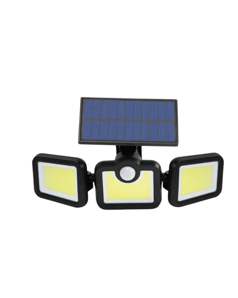 Solar LED Projektör Sensörlü Dış Mekan Güvenlik Lambası