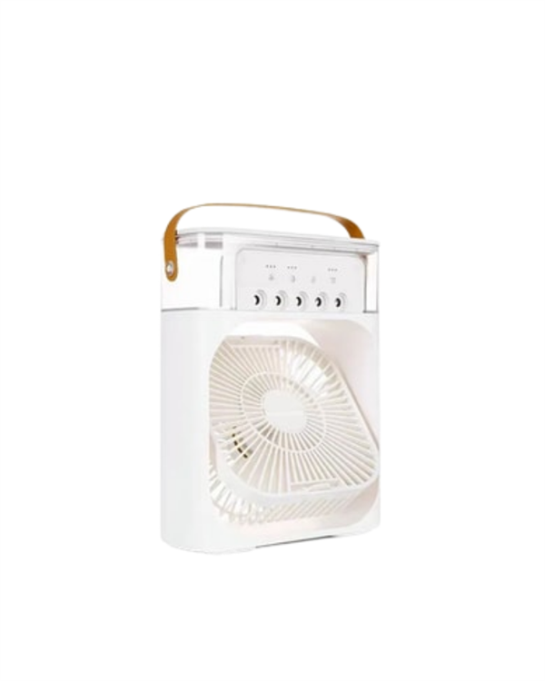Spreyli Mini Masaüstü Fan | 500ML Su Hazneli, 3 Kademeli Soğutucu