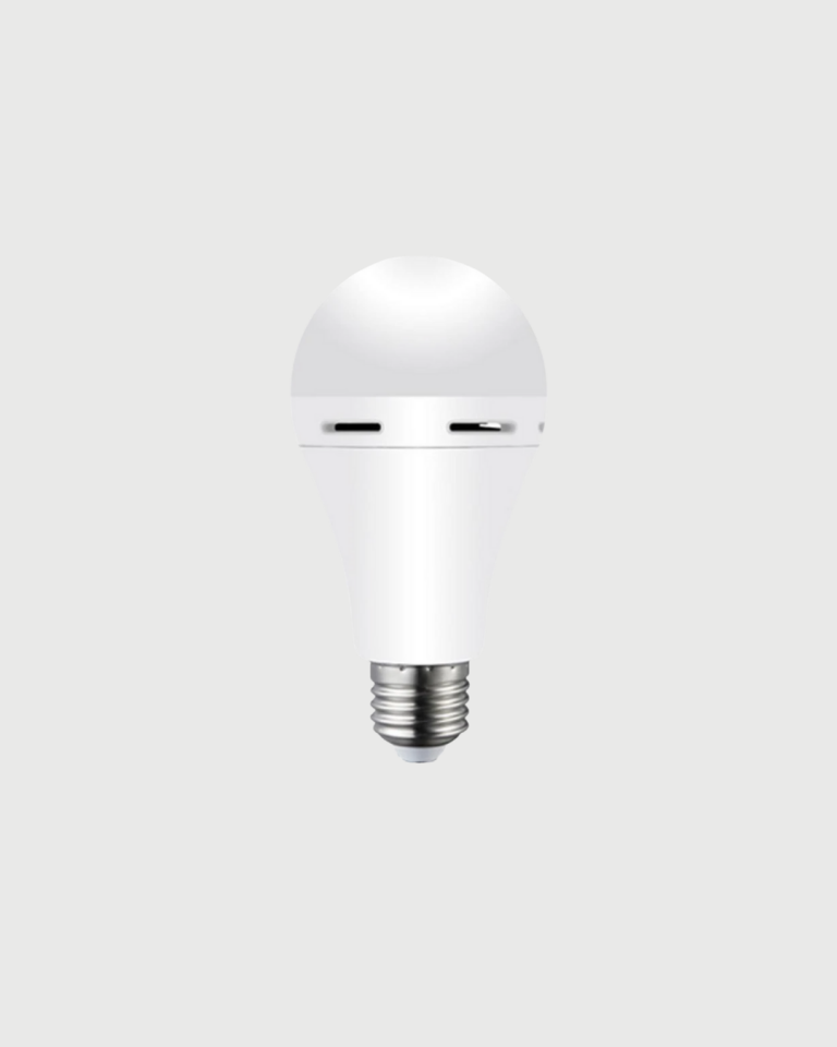 30W Şarjlı LED Ampul E27 Duy %80 Enerji Tasarruflu Soğuk Beyaz
