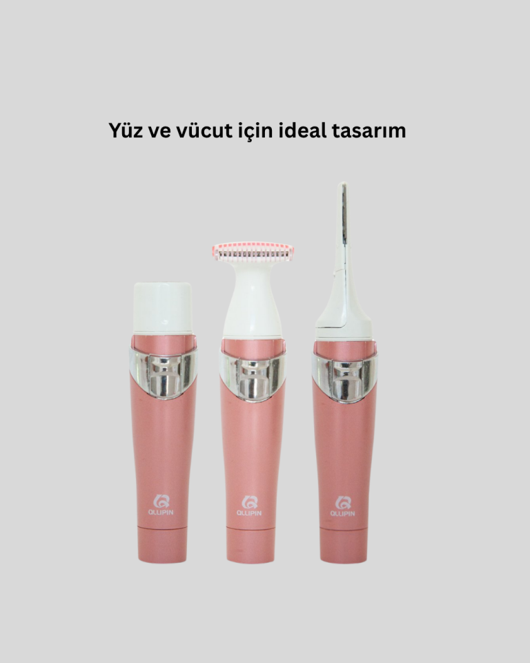 Yumuşak ve Pürüzsüz Cilt İçin Epilasyon Seti