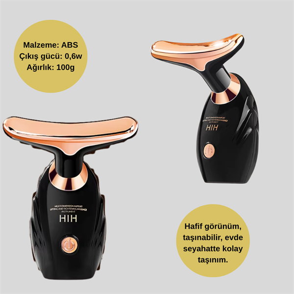 ABS Biyonik Cilt Bakım Aleti – Derin Temizlik & Nemlendirme