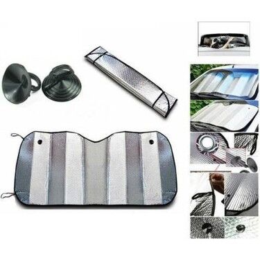 Araç Ön Cam Güneş Koruma Isı Önleyici Katlanabilir Model Fiat Egea Honda Civic Ford Focus Dacia Duster