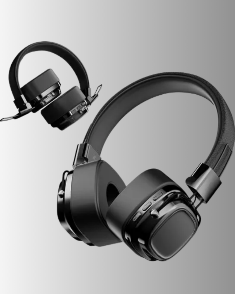 Ergonomik Konforlu Kablosuz Kulak Üstü Bluetooth Kulaklık