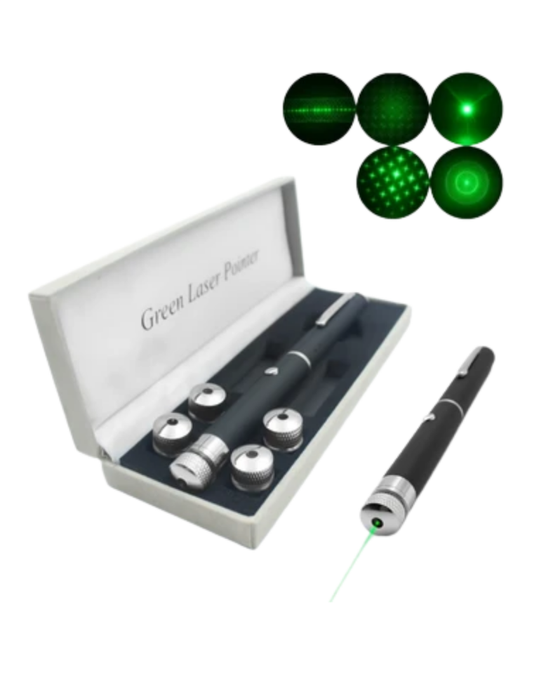 Yeşil Lazer Pointer Güçlü Işın Uzun Menzil ve Kompakt Tasarım