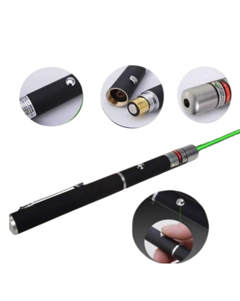 Yeşil Lazer Pointer Güçlü Işın Uzun Menzil ve Kompakt Tasarım