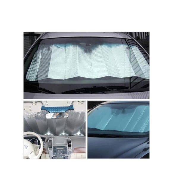 Katlanabilir Araç Ön Cam Güneşlik Isı ve Işık Önleyici Honda Civic Peugeot 3008 Volkswagen Passat Nissan Qashqai