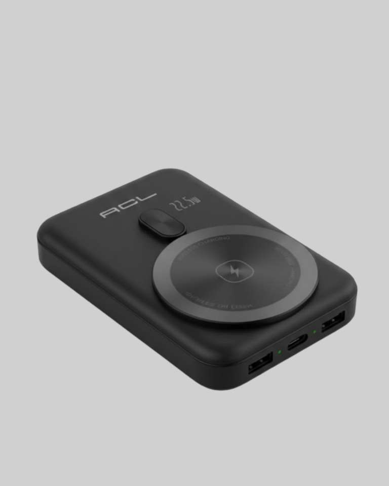 LCD Ekranlı Kablosuz Powerbank Type C ve USB Çıkışlı
