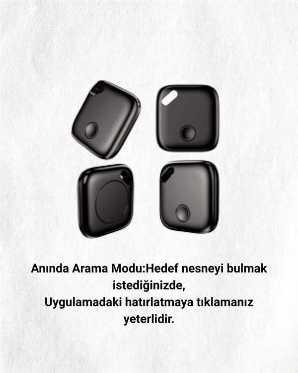 Gelişmiş Konum Takibi Sunan Kompakt Smart Tag | Bluetooth Bağlantısı ve Uzaktan Erişim Özelliğiyle Üstün Performans