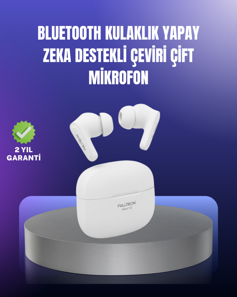 Çok Dilli İletişim Destekli Kablosuz Kulaklık Oyun ve Müzik Modlu