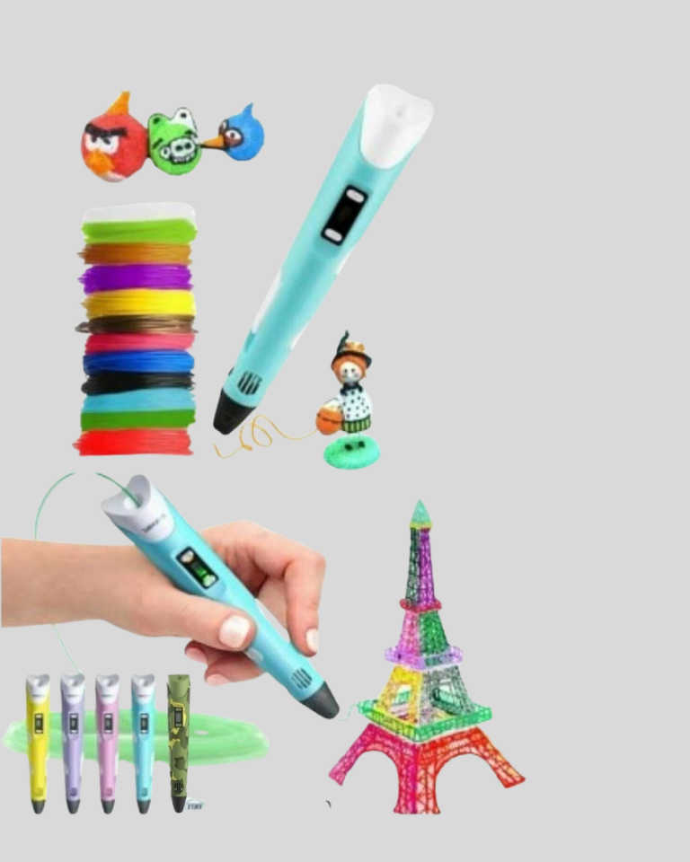 Çocuklar İçin Güvenli 3D Yazıcı Kalem