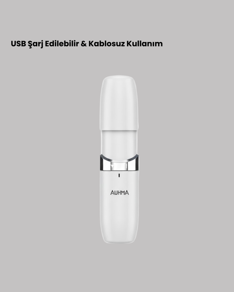 Hassas Ciltler İçin LED Destekli Yüz Epilasyon Cihazı