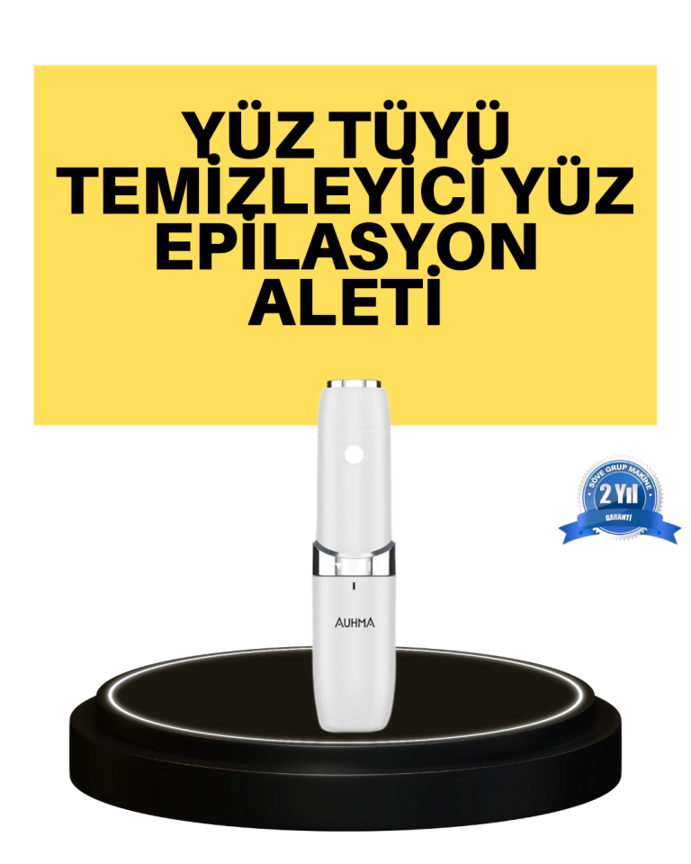 Taşınabilir Yüz Epilatörü Pürüzsüz ve Konforlu Epilasyon