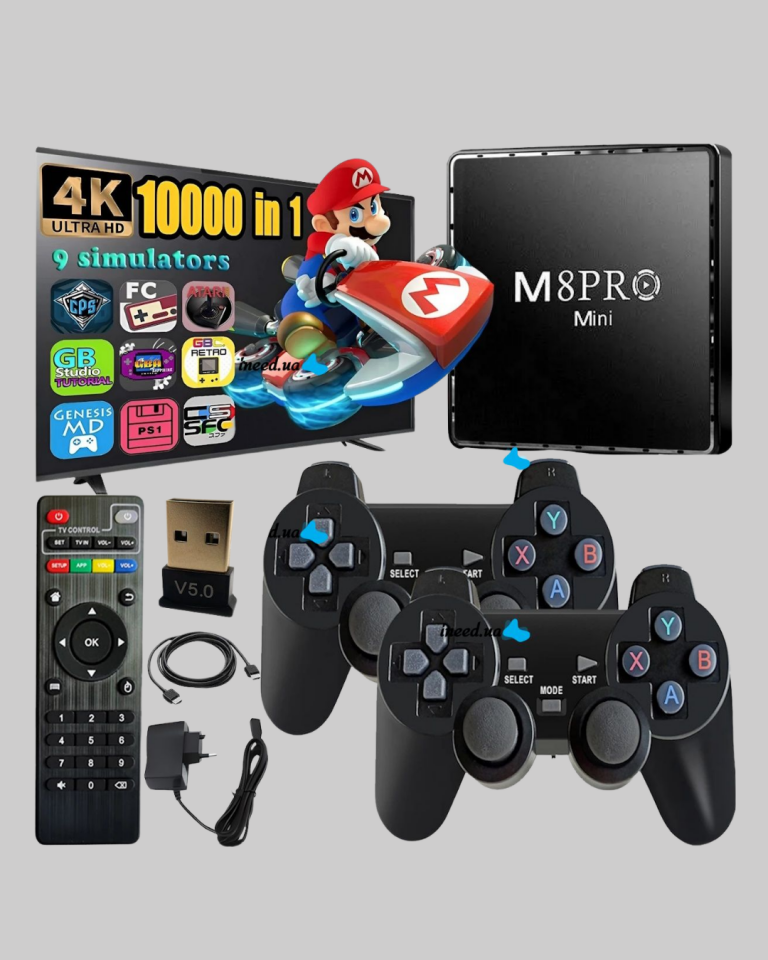 10K Ultra HD M8Pro Mini 2 – 64 GB Depolama, Android 12, Oyun ve TV Deneyimi Bir Arada
