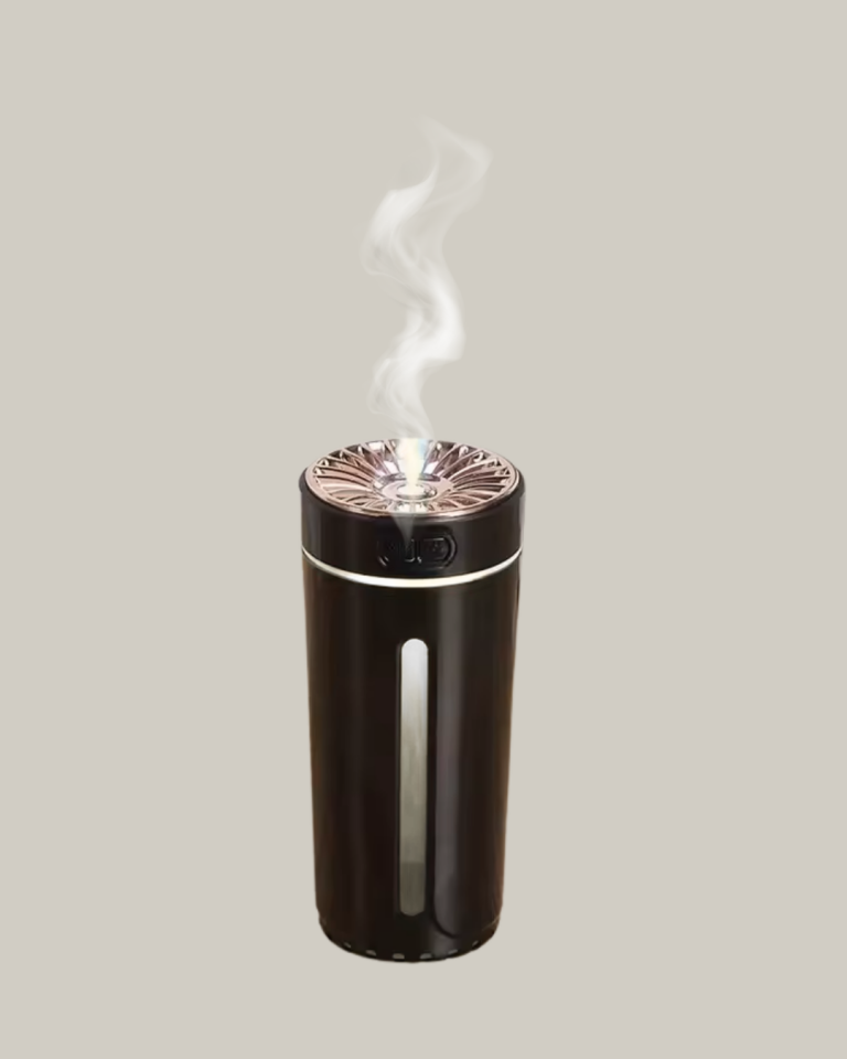 Aromaterapi Özellikli Ultrasonik Hava Nemlendirici LED Atmosfer Işığı
