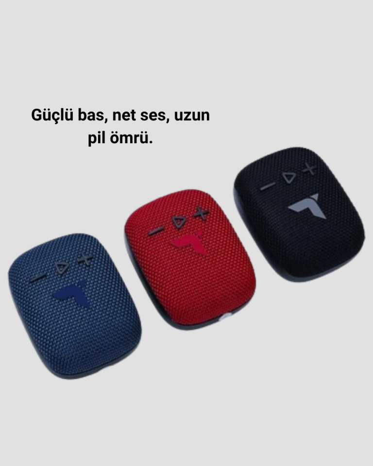 Taşınabilir Bluetooth Hoparlör 800mAh Uzun Pil Ömrü