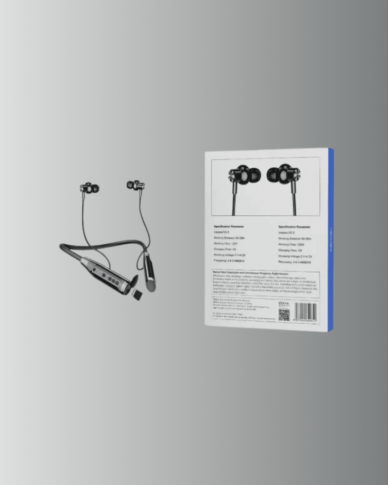 Bluetooth 5.0 Kablosuz Kulaklık – Uzun Pil Ömrü ve Ergonomik Tasarım