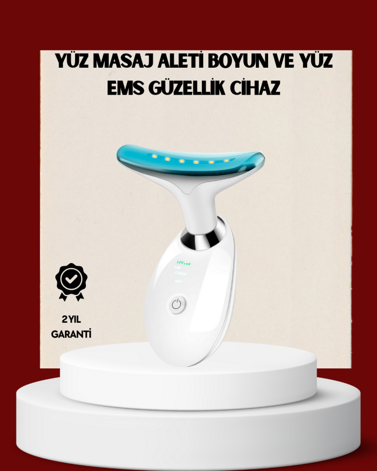 Derin Gözenek Temizleyici ve Cilt Sıkılaştırıcı Masaj Cihazı – Tüm Cilt Tiplerine Uygun