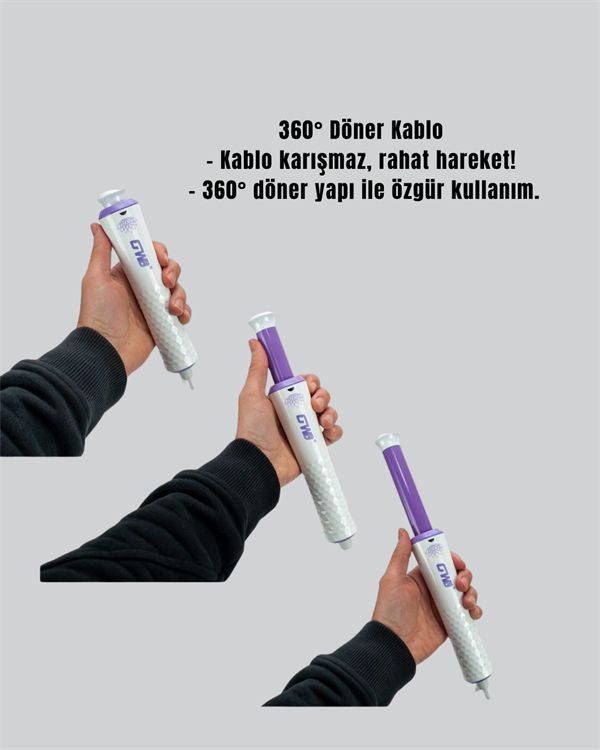 Negatif İyon Teknolojili Saç Maşası – Kabarmayan, Elektriklenmeyen Bukleler