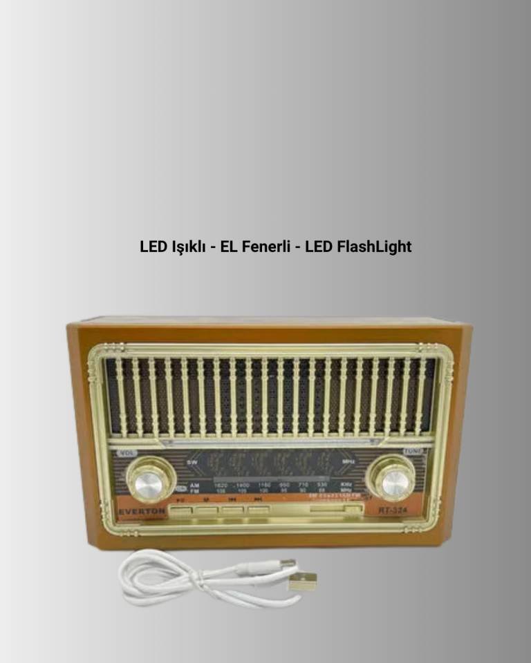 Ahşap Görünümlü Masaüstü Bluetooth Cihaz
