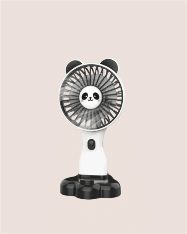Mini Fan Hayvan Figürlü – Şarj Edilebilir Taşınabilir El Vantilatörü