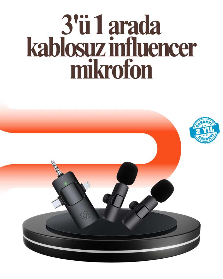 Tak ve Kullan Mikrofon - Gürültü Engelleyici