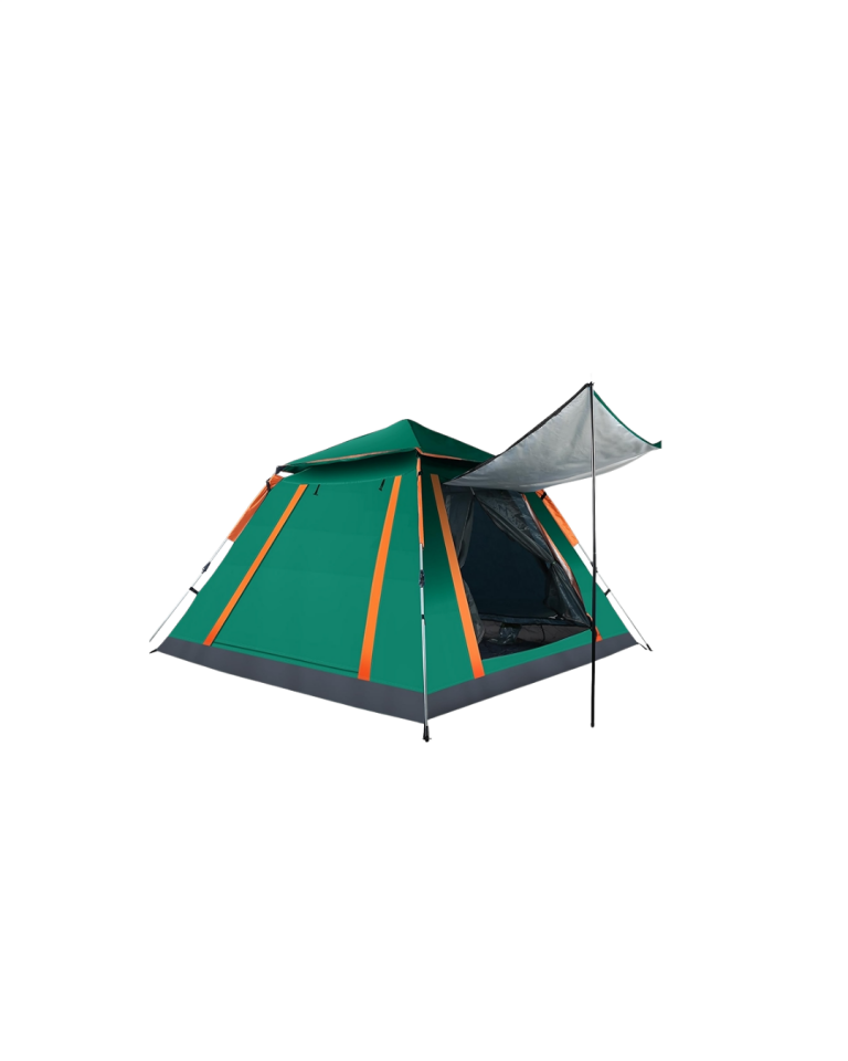 4 5 Kişilik Kamp Çadırı Güneşlikli Suya Dayanıklı Geniş Hacimli Outdoor