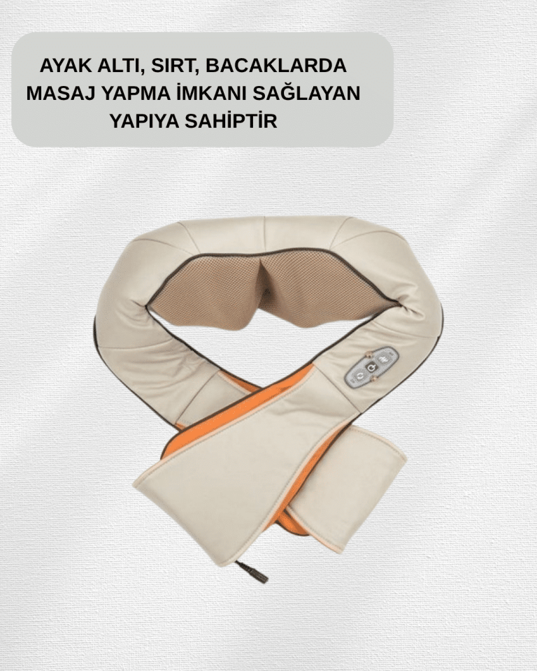 Boyun ve Omuz Masaj Aleti – Ovmalı ve Isıtmalı, Ev Tipi Masaj Deneyimi