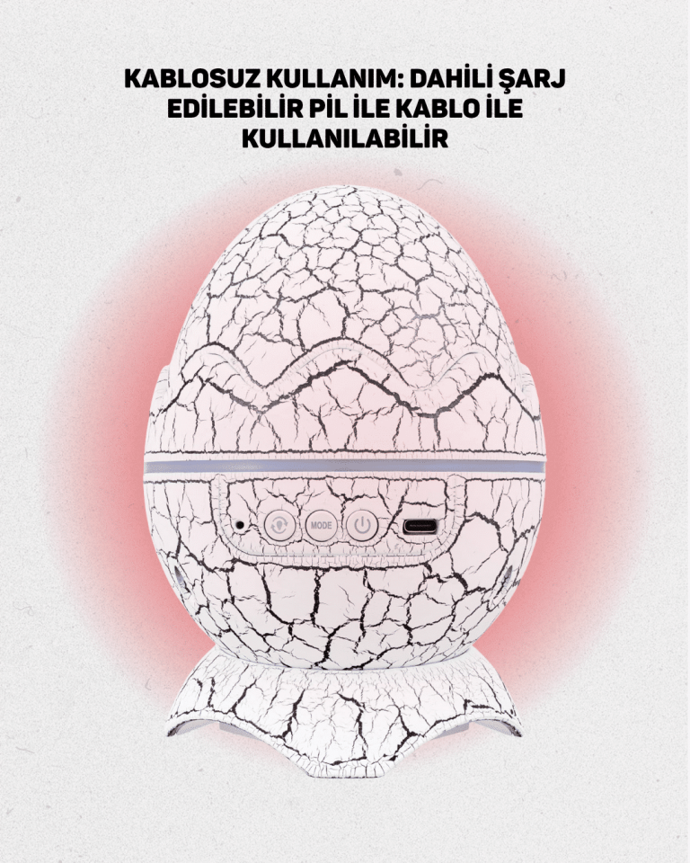 Ayarlanabilir Parlaklık ve Sis Efektli Atmosfer Lambası