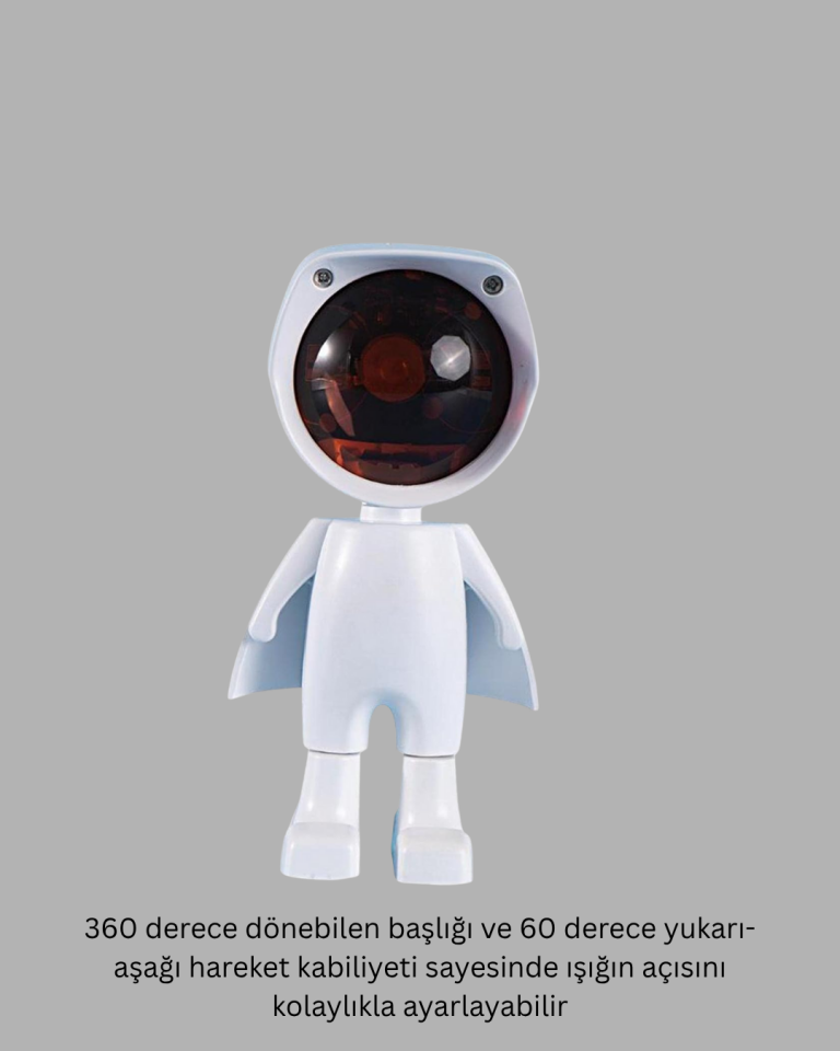 Dekoratif Gün Batımı Işığı – Astronot Figürlü