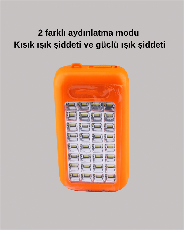 Gold Silver Güneş Enerjili Powerbank Işıldak – 10000 mAh, Taşınabilir, Suya Dayanıklı, 32 LED