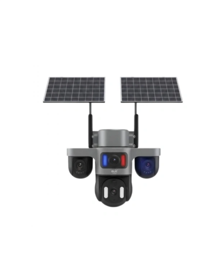 Güneş Enerjili Arıcı Kamerası 4G SIM Kartlı 9MP 3 Lens Yayla Güvenlik Kamerası 2 Yıl Garantili